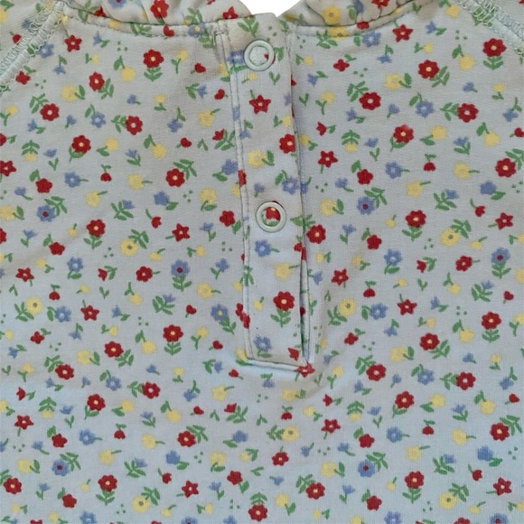 The Beaufort Bonnet Company Cassidy Comfy Crewneck Floral Long Sleeve - Size 6 - Picture 3 of 4